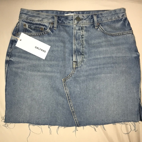 GRLFRND Blaire Denim Miniskirt - Picture 4 of 6